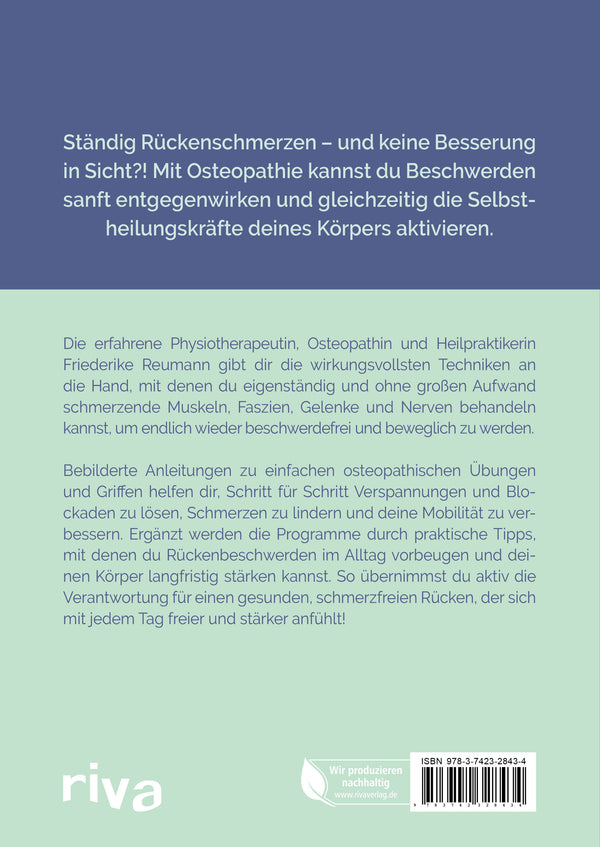 Ostéopathie pour la maison - Dos