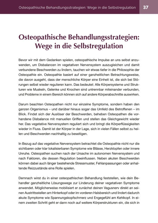 Osteopatia w domu - układ nerwowy