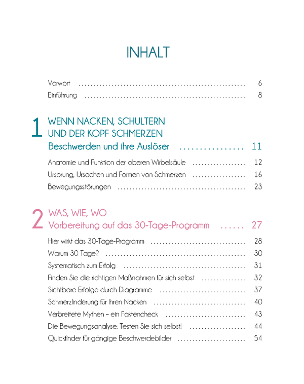 Neck & shoulders - pain-free in 30 days