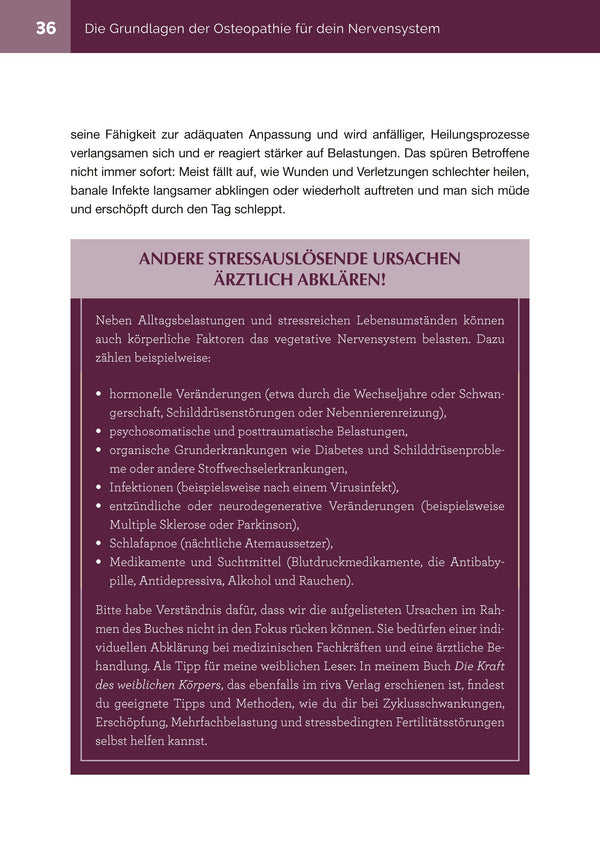 Osteopathie für Zuhause - Nervensystem