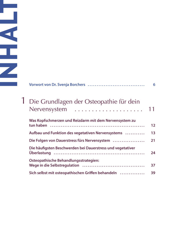 Osteopathie für Zuhause - Nervensystem